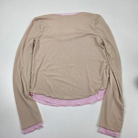 Intimately Free People Shirt Womens Large Square Neck Ballet Combo FP128830CY - Picture 11 of 14